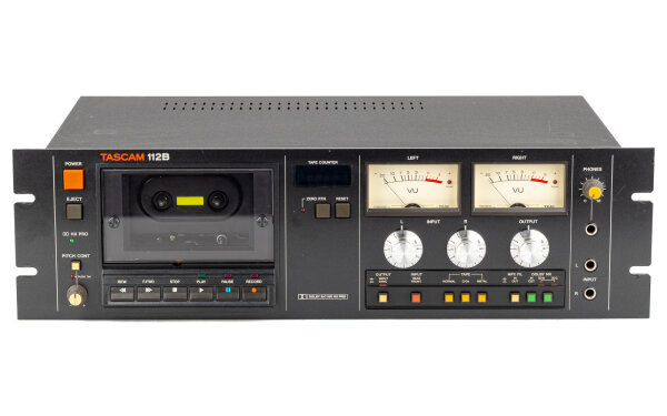 Tascam 112B Cassette Deck black