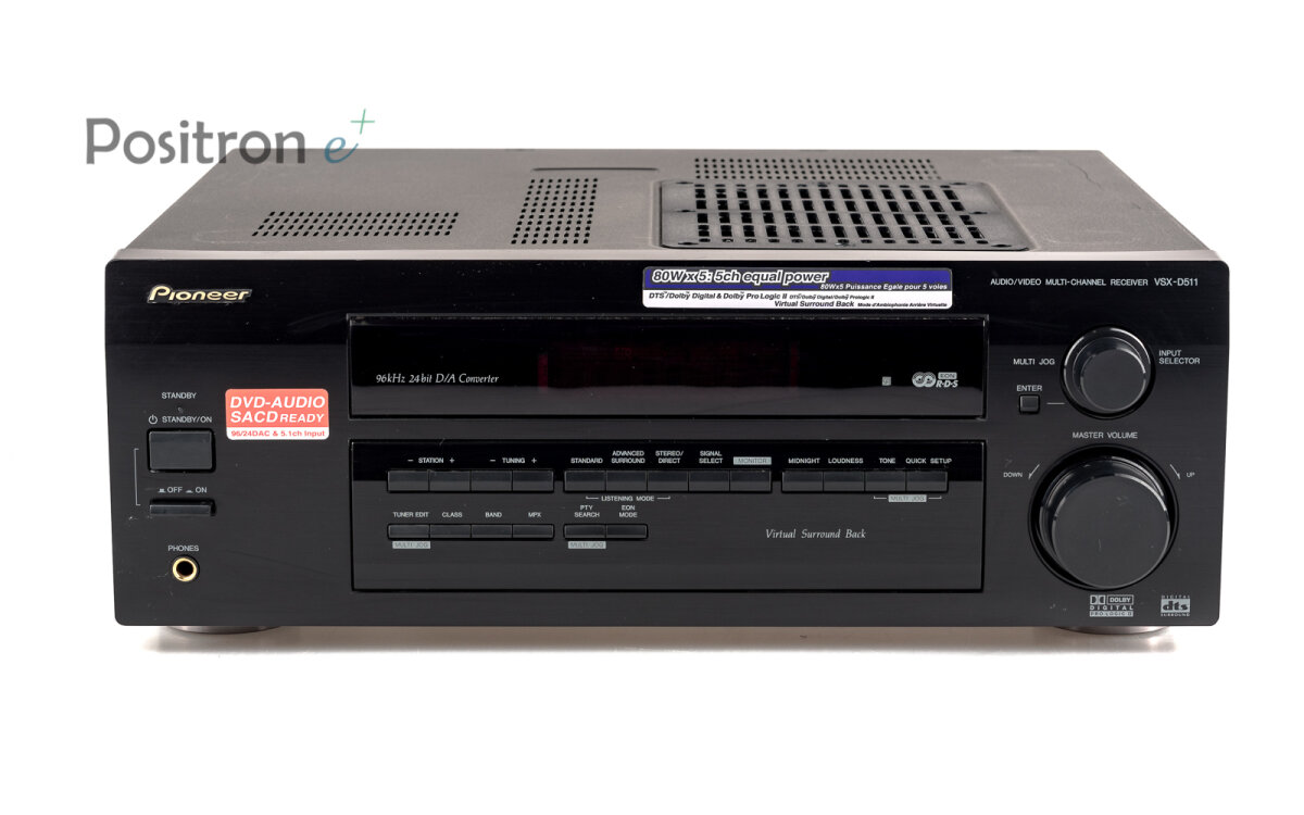 Buy Pioneer VSX-D511 AV Receiver in full, 89,00 €