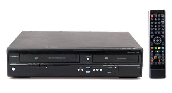 Funai TD6D-D4413DB DVD-VCR-Recorder