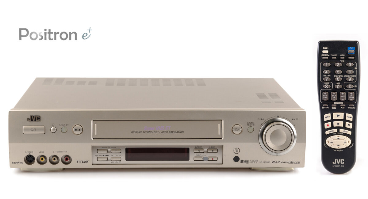 JVC HR-S8700 SVHS video recorder, 459,00